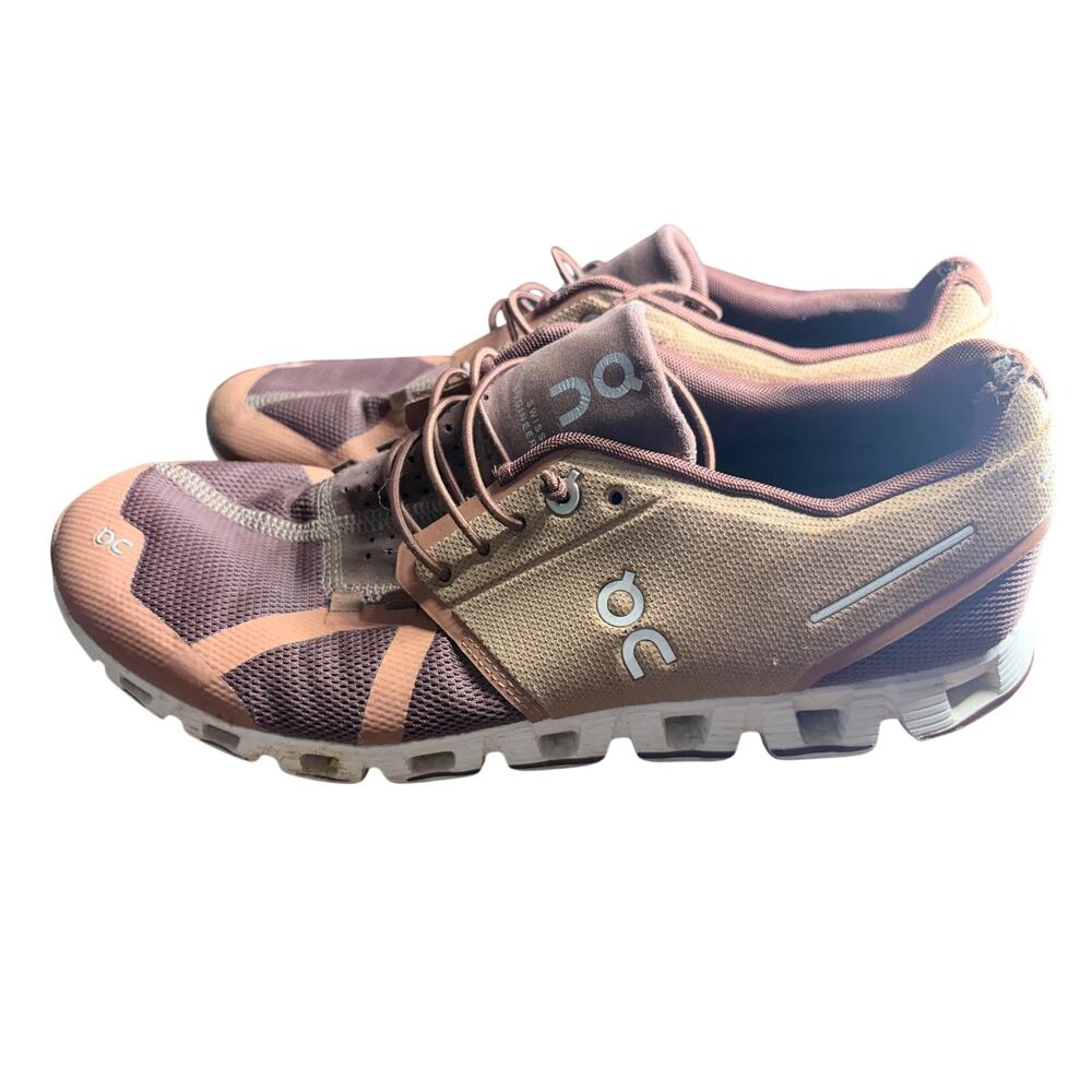 On Running Men's Cloud 2.0 Lightweight Sneakers Russet Cocoa Brown